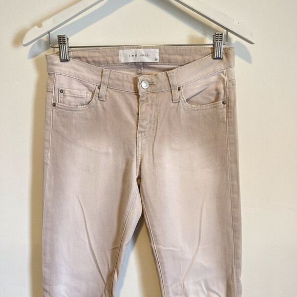 IRO Jarod Blue Pink Distressed Skinny Jeans - Picture 4 of 6